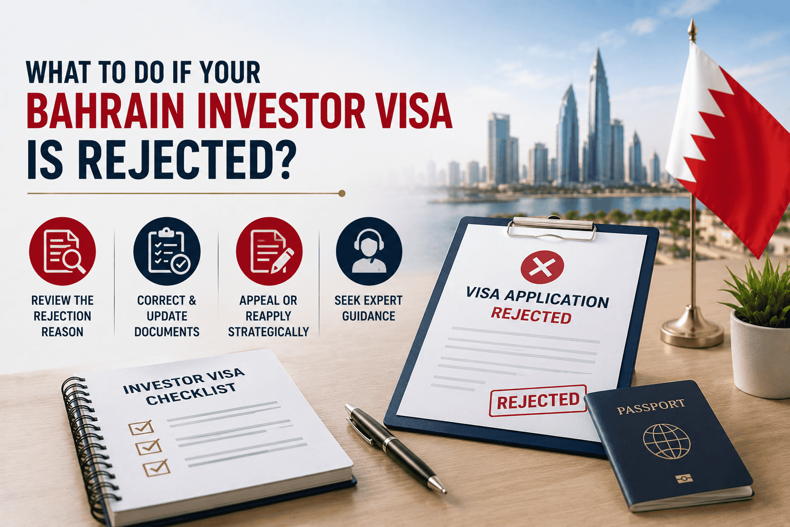 Bahrain Investor Visa Rejected